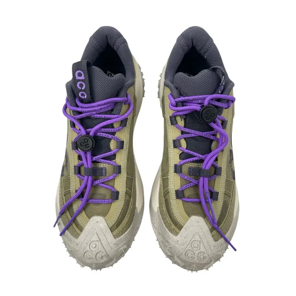 NWOT Nike ACG Mountain Fly 2 Khaki Low Top Lace Up Athletic Sneakers Shoes Sz 7